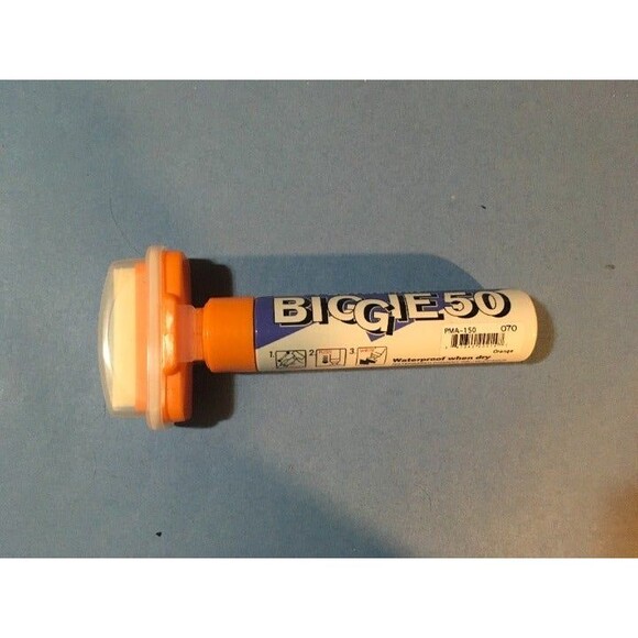 Zig Posterman Biggie 50 Orange - Picture 1 of 1